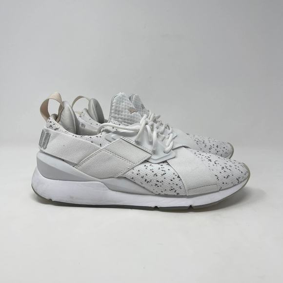 Puma Womens 10 Muse Solst White Pearl Gray Athletic Sneaker - Picture 2 of 10